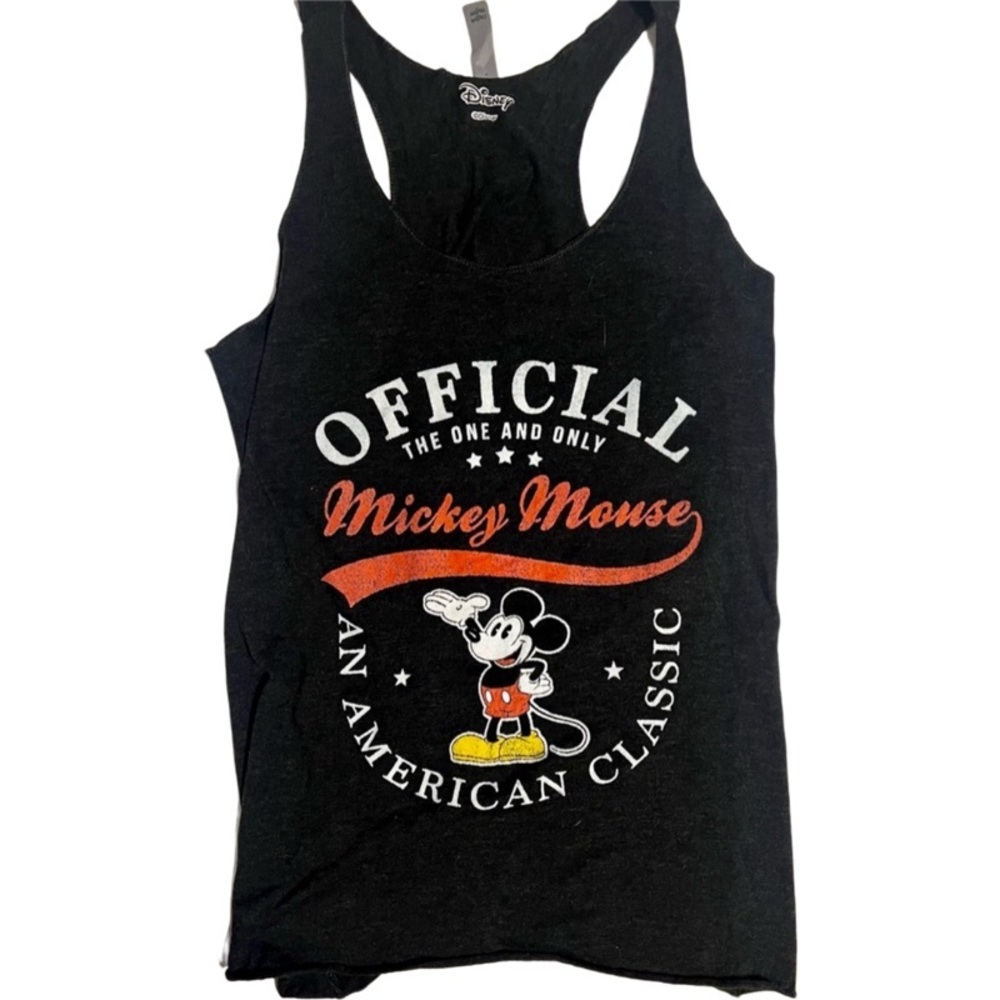Disney Racerback Mickey Mouse The One And Only American Classic Tank Top